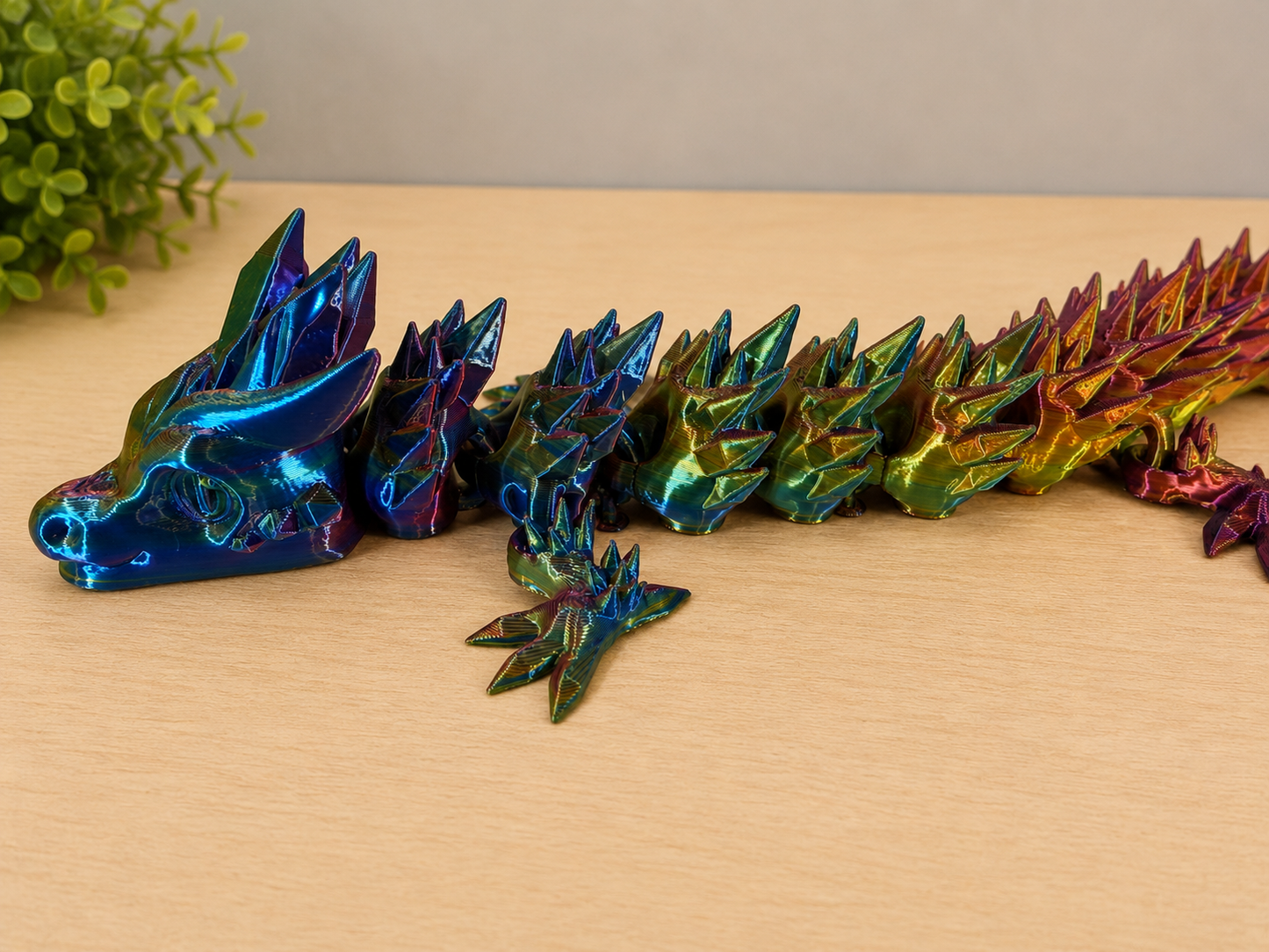 Articulating Crystal Dragon