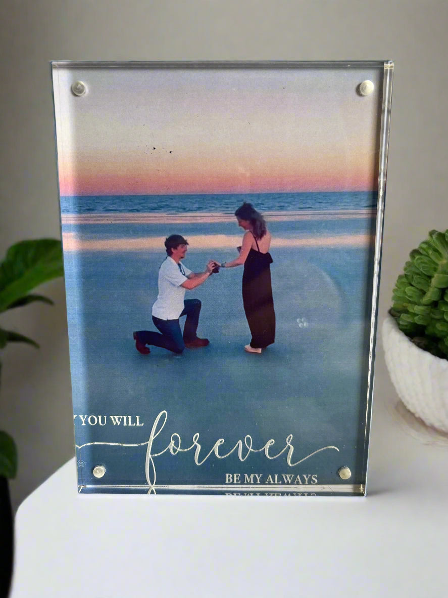 Magnetic Acrylic Picture Frame