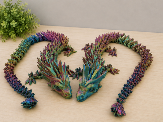 Articulating Crystal Dragon