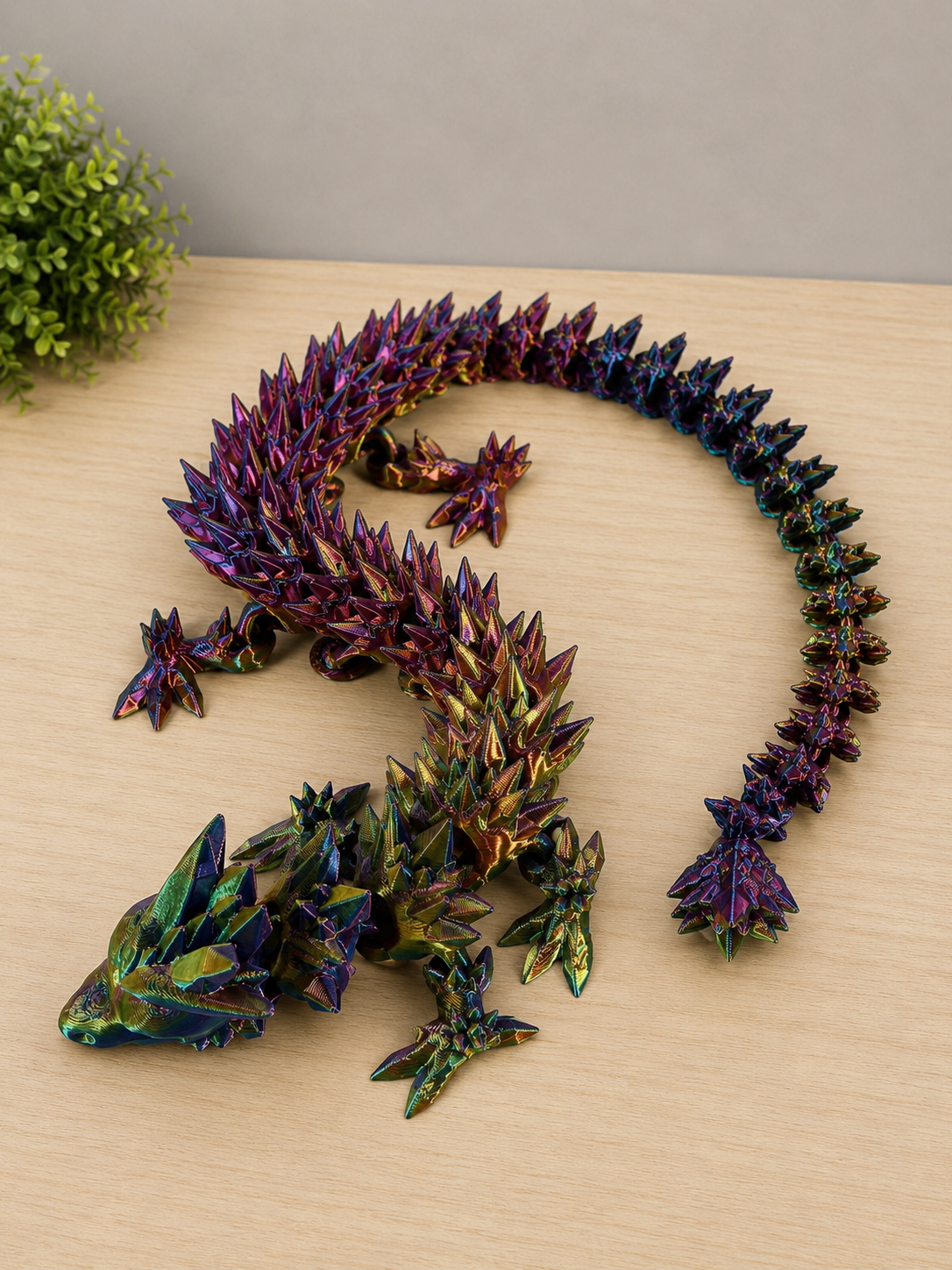 Articulating Crystal Dragon