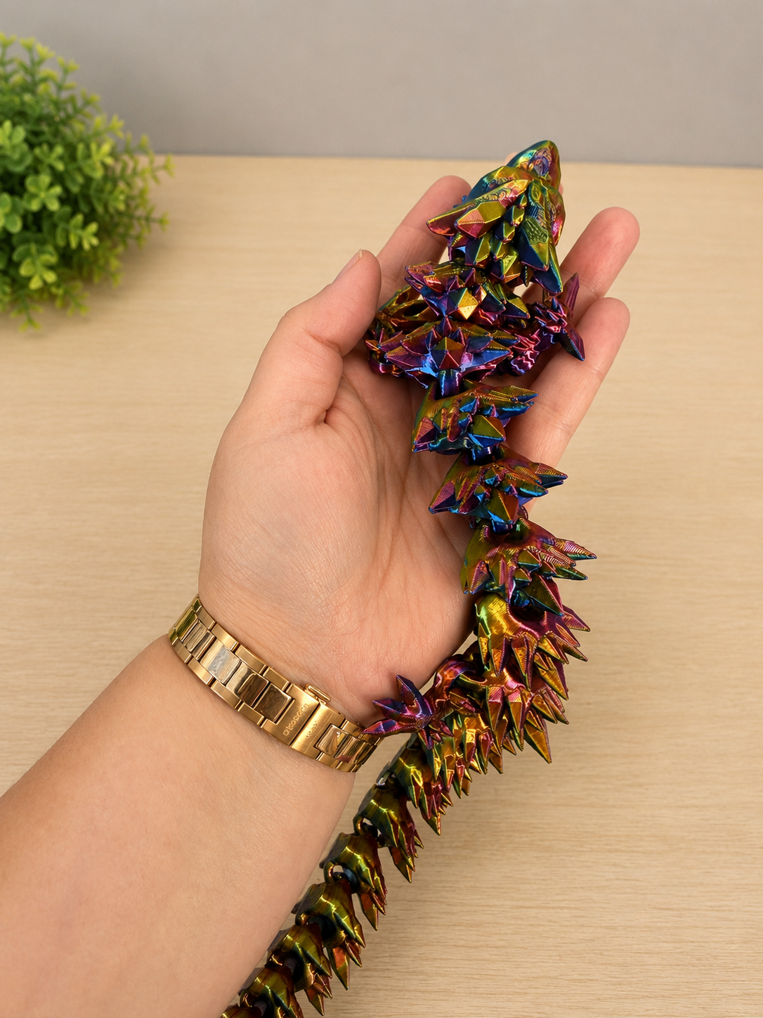 Articulating Crystal Dragon