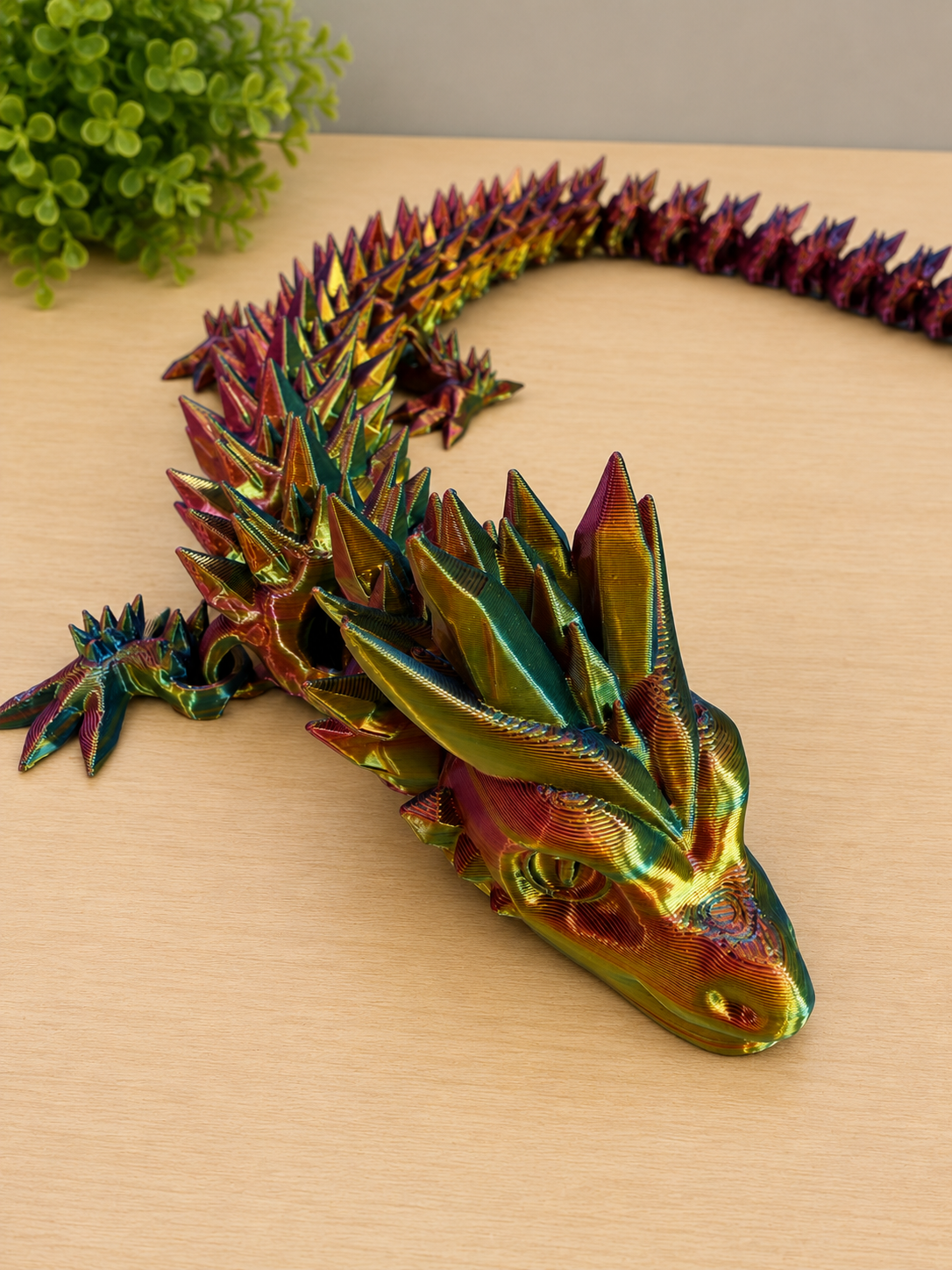 Articulating Crystal Dragon