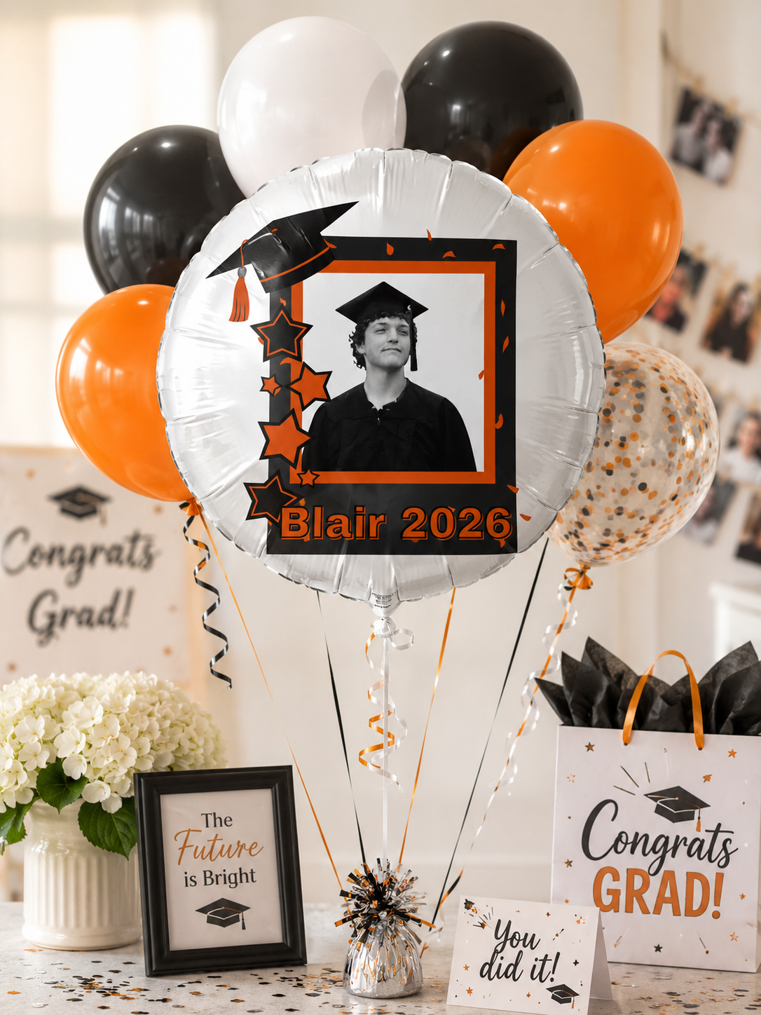 Custom Photo Mylar Balloon